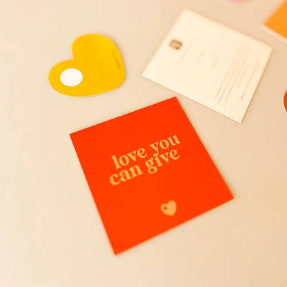 LOVE YOU CAN GIVE cadeaubon