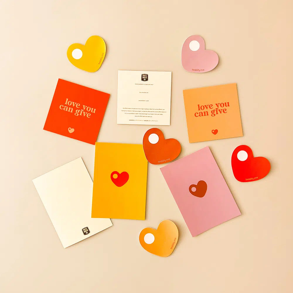 LOVE YOU CAN GIVE cadeaubon