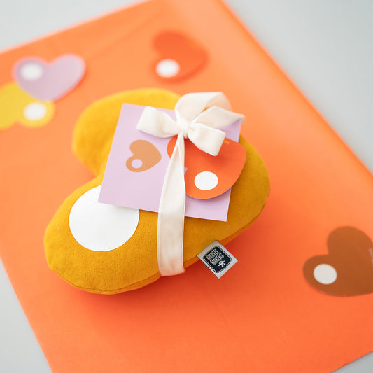 Hartenknuffel met geluidsboodschap