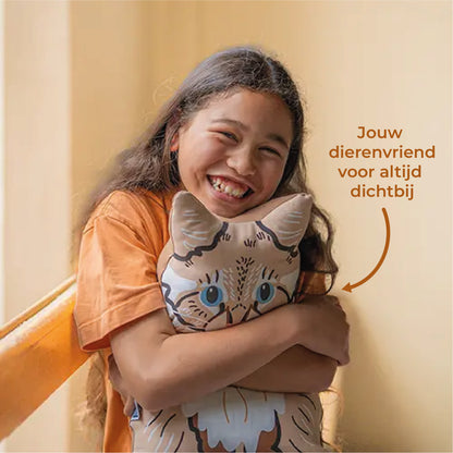knuffelkussen van jouw dierenvriend, jouw kat