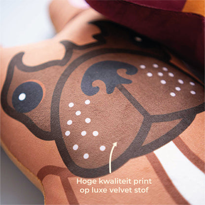 Knuffelkussen huisdier