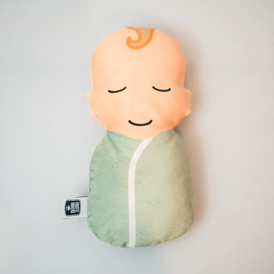 Een lief newbornportretje met ogen dicht