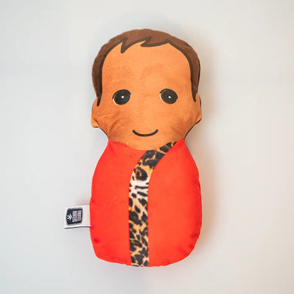 Een newbornportretje met open ogen